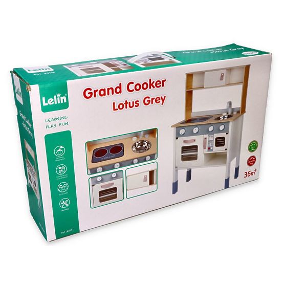 Cuisine en bois Ella - gris