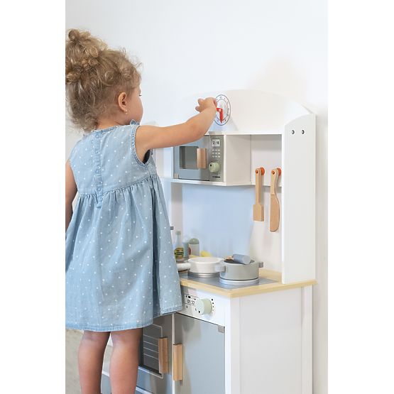 Cuisine en bois Lucy avec accessoires