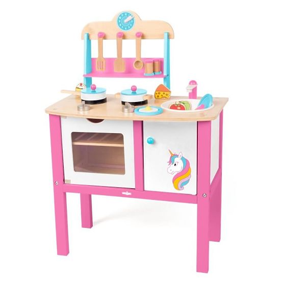 Cuisine en bois Melissa avec une licorne
