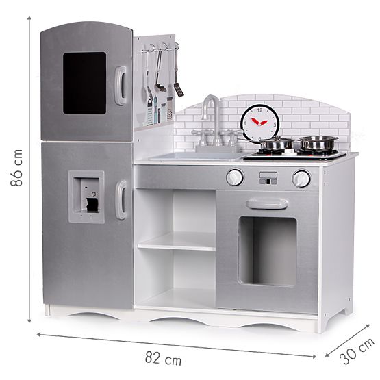 Cuisine en bois pour enfants XXL avec équipement