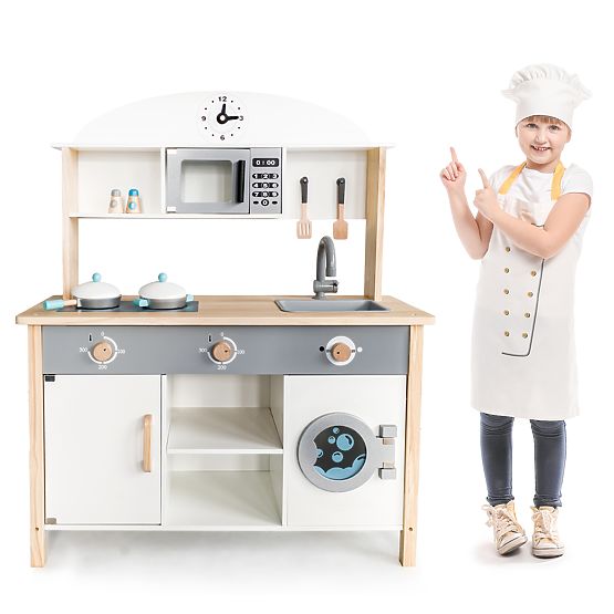 Cuisine en bois XXL avec accessoires