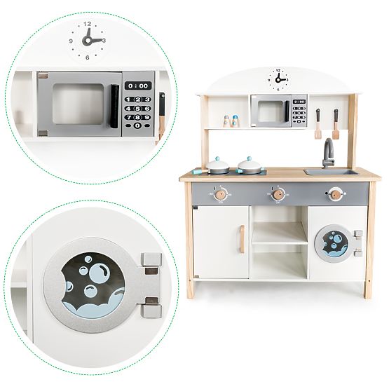 Cuisine en bois XXL avec accessoires