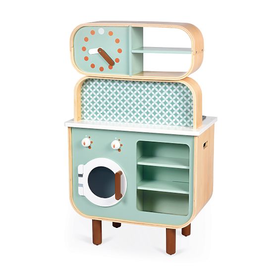 Cuisine enfant en bois Reverso 2 en 1 - double face
