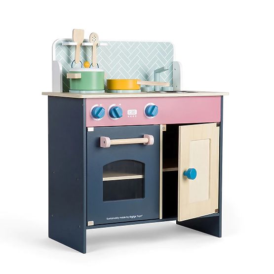 Bigjigs Toys Cuisine Enfant de Style Scandinave