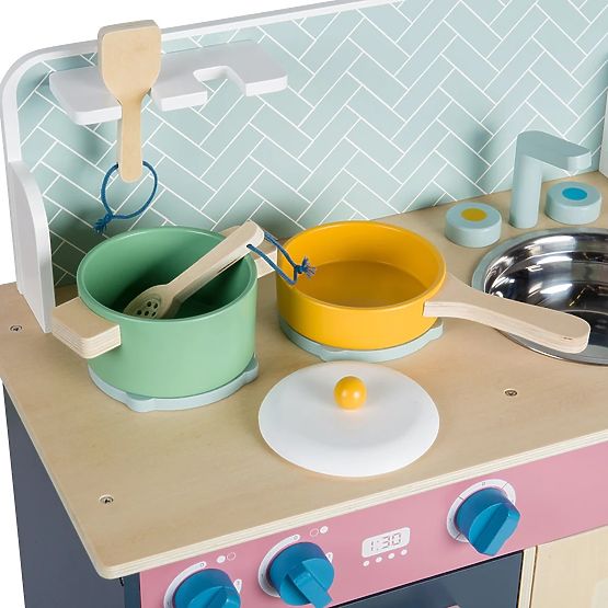 Bigjigs Toys Cuisine Enfant de Style Scandinave