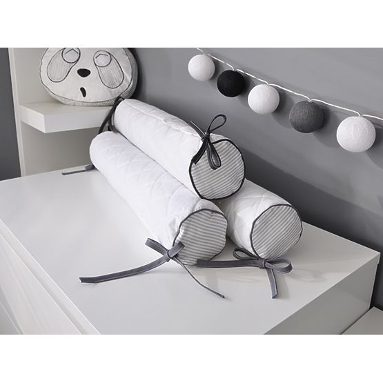 d`enfants 3-dílné literie Panda - gris