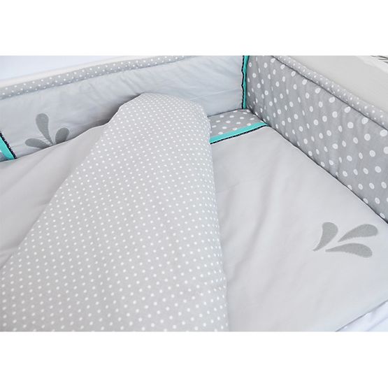 d`enfants 3-dílné literie Sloník gris