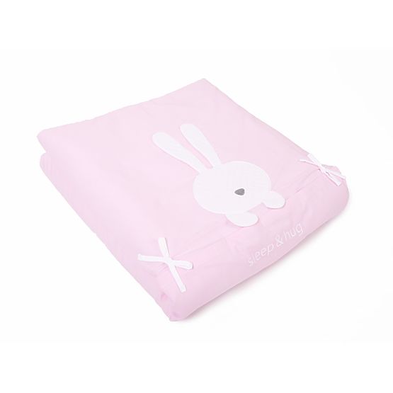 d`enfants 3-dílné literie sommeil & câlin - rose