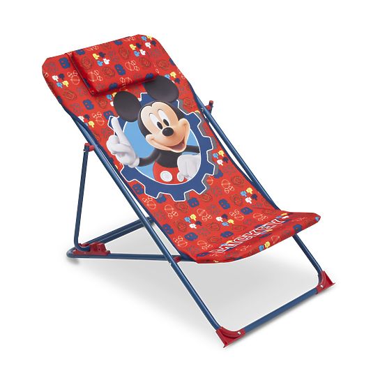 d`enfants de plage chaise longue Mickey