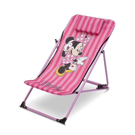 d`enfants de plage chaise longue Minnie