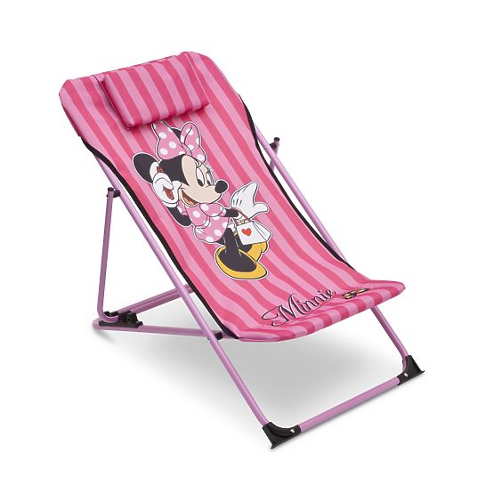 d`enfants de plage chaise longue Minnie
