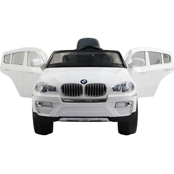 d`enfants électrique espace rover BMW X6 blancs