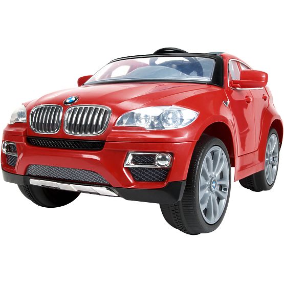 d`enfants électrique espace rover BMW X6 rouge