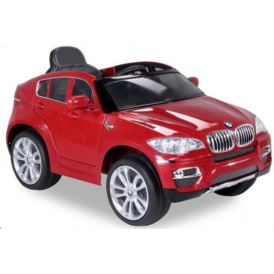 d`enfants électrique espace rover BMW X6 rouge