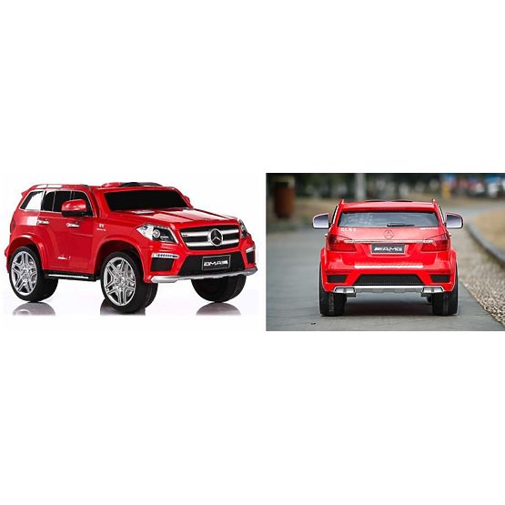 d`enfants électrique espace rover Mercedes rouge