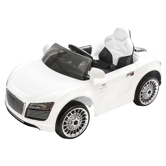 d`enfants électrique espace rover RCV convertible blanc