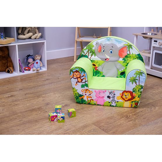 Chaise enfant Safari - vert