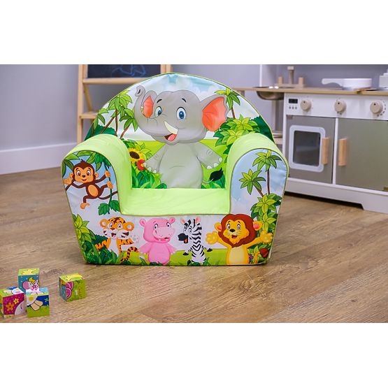 Chaise enfant Safari - vert