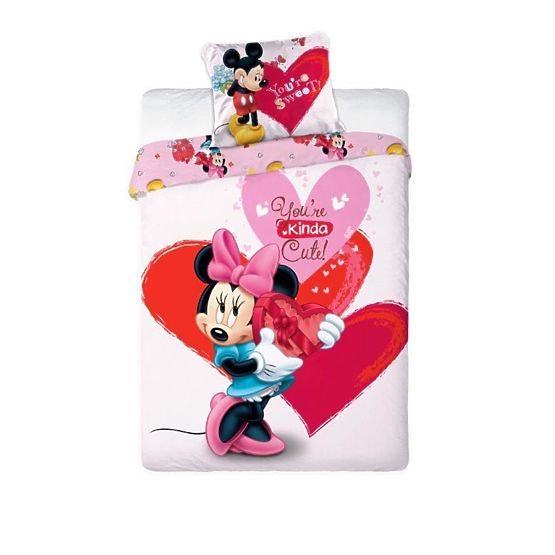 d`enfants literie Une souris Minnie 001