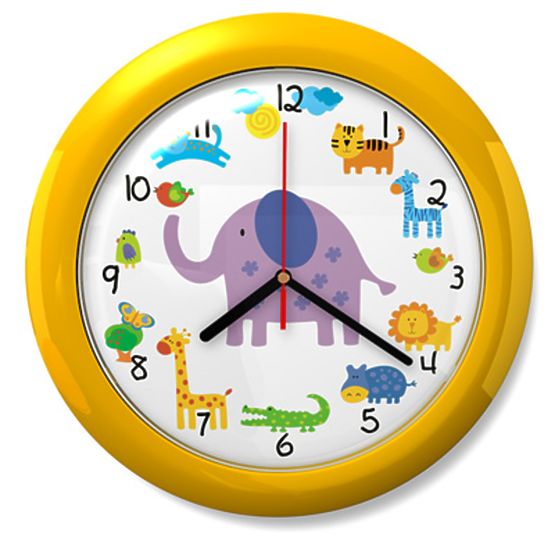 d`enfants montre Safari 44 jaune