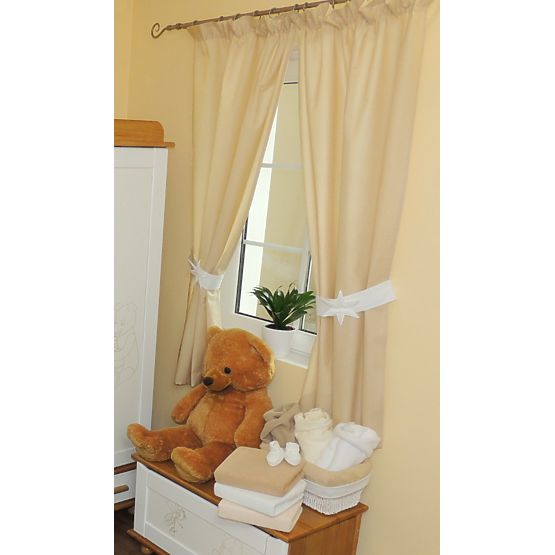 d`enfants rideaux - beige