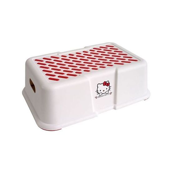 d`enfants semelle à TOILETTE Hello Kitty - blancs