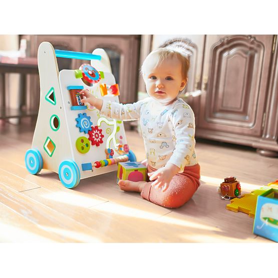 Déambulateur multifonction en bois - Joyeux jardin