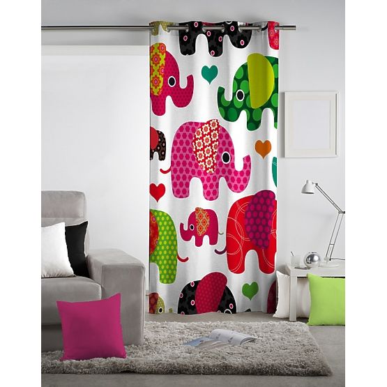 Décoratifs rideau Elephant
