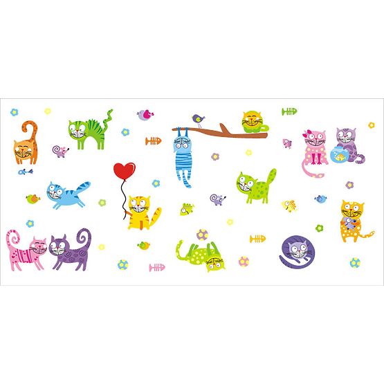 Décoration murale FUNNY CATS