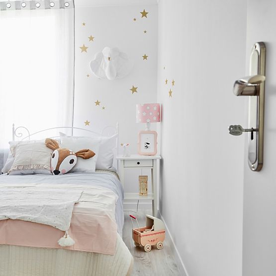 Décorations pour mur DEKORNIK - d'or étoiles