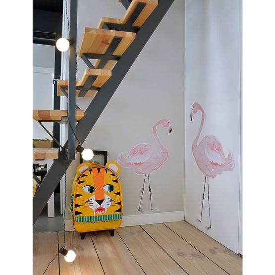 Décorations pour mur DEKORNIK - Flamingos roses