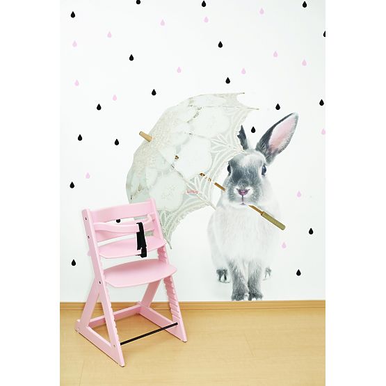 Décoration murale DEKORNIK - Le lapin de Harry sous la pluie