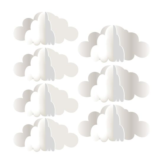 Décorations pour mur DEKORNIK - nuages 3D
