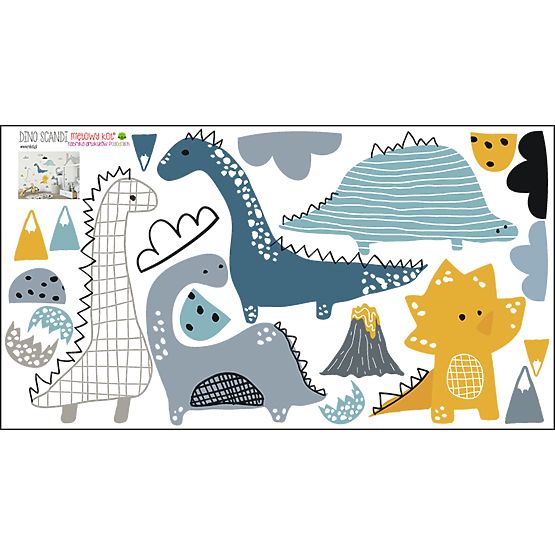 Décorations pour mur dinosaures