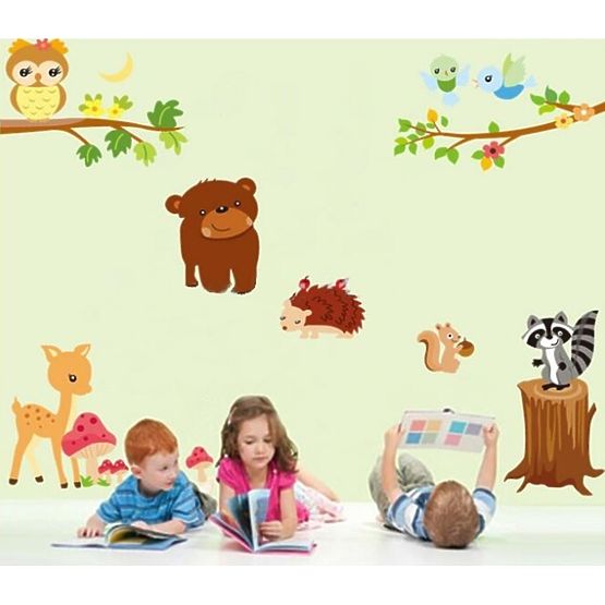 Décorations pour mur - forêt rêveur