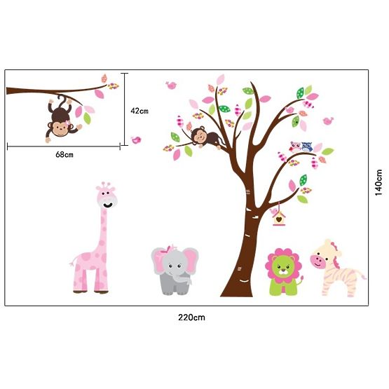 Décorations pour mur - rêveur safari