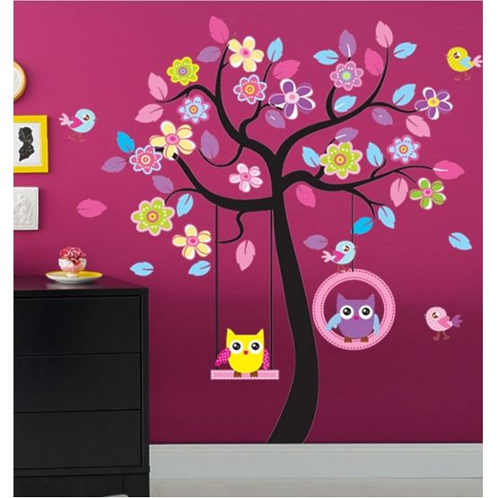 Décorations pour mur - sovičky pour swing