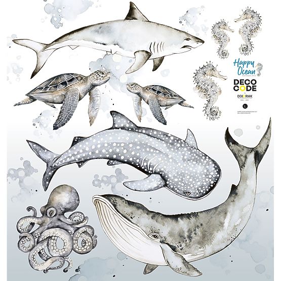 Dekorace na zeď DEKORNIK Happy Ocean Wonderland