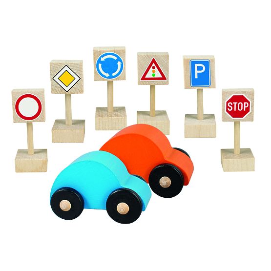 Detoa Voitures et panneaux de signalisation