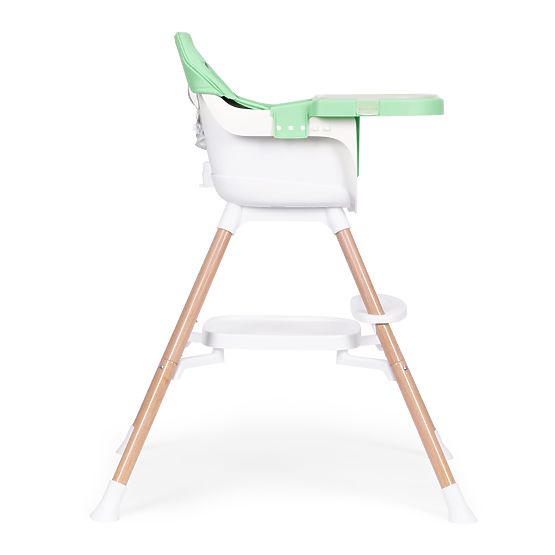 Chaise haute pour enfants 2 en 1 verte ECOTOYS