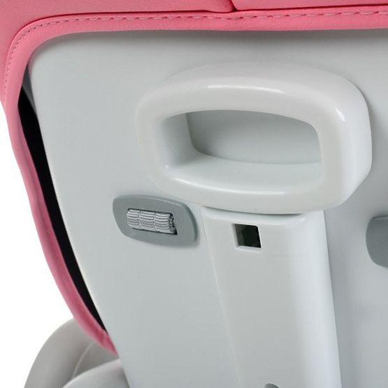 Dětská jídelní židlička Luxa - růžová