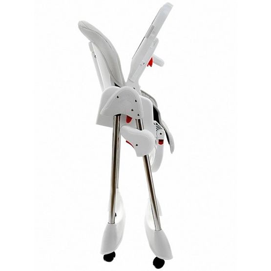 Dětská jídelní židlička Luxa - šedá