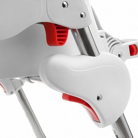 Dětská jídelní židlička Luxa - šedá