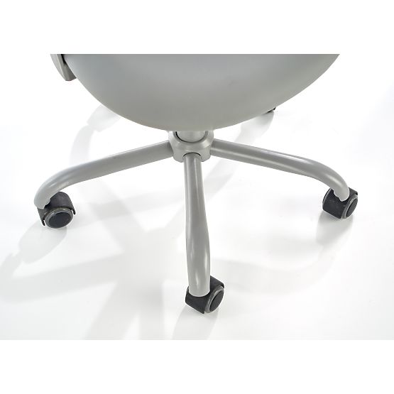 Dětská otočná židle Pure šedá