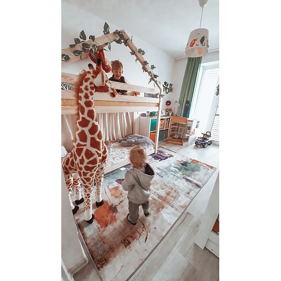 Dětská patrová postel domeček Mila