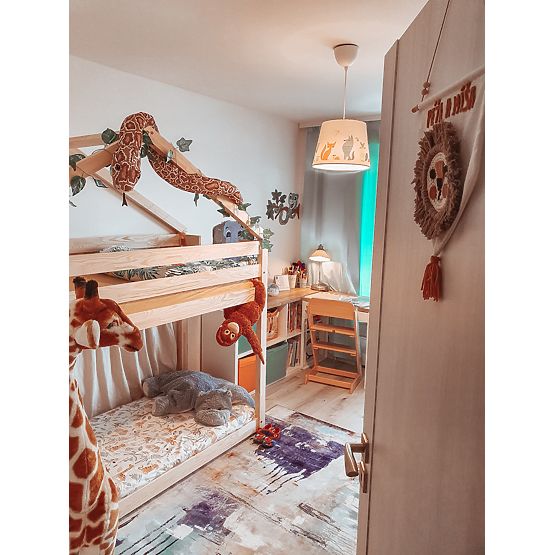 Dětská patrová postel domeček Mila