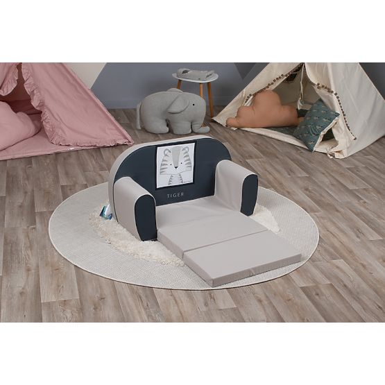 Canapé enfant Tigřík - gris