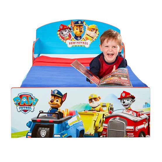 Dětská postel Paw Patrol - Chase, Rubble a Marshall