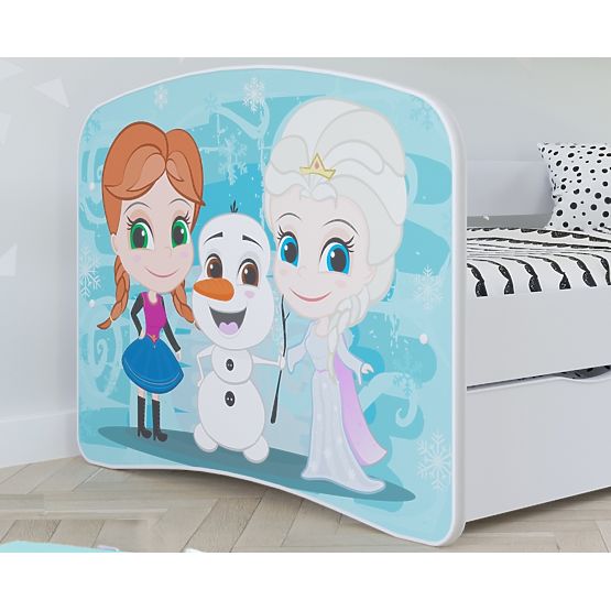 Lit pour enfant avec barrière - Frozen 2