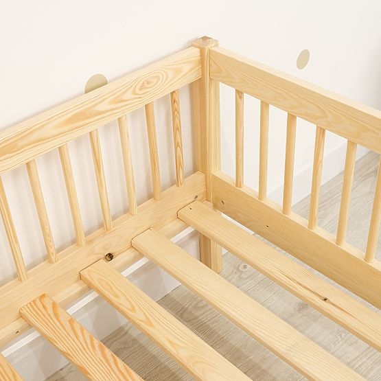 Lit d'enfant Teddy Plus - naturel